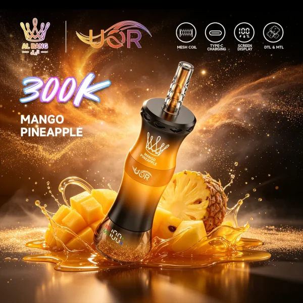 UOR Al Bang 300K Mango Pineapple flavor