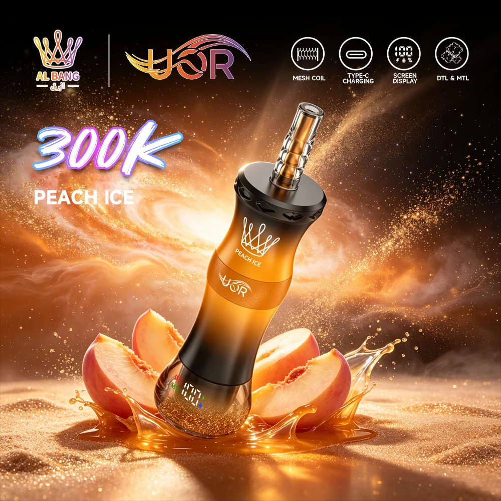 UOR Al Bang 300K Peach Ice flavor