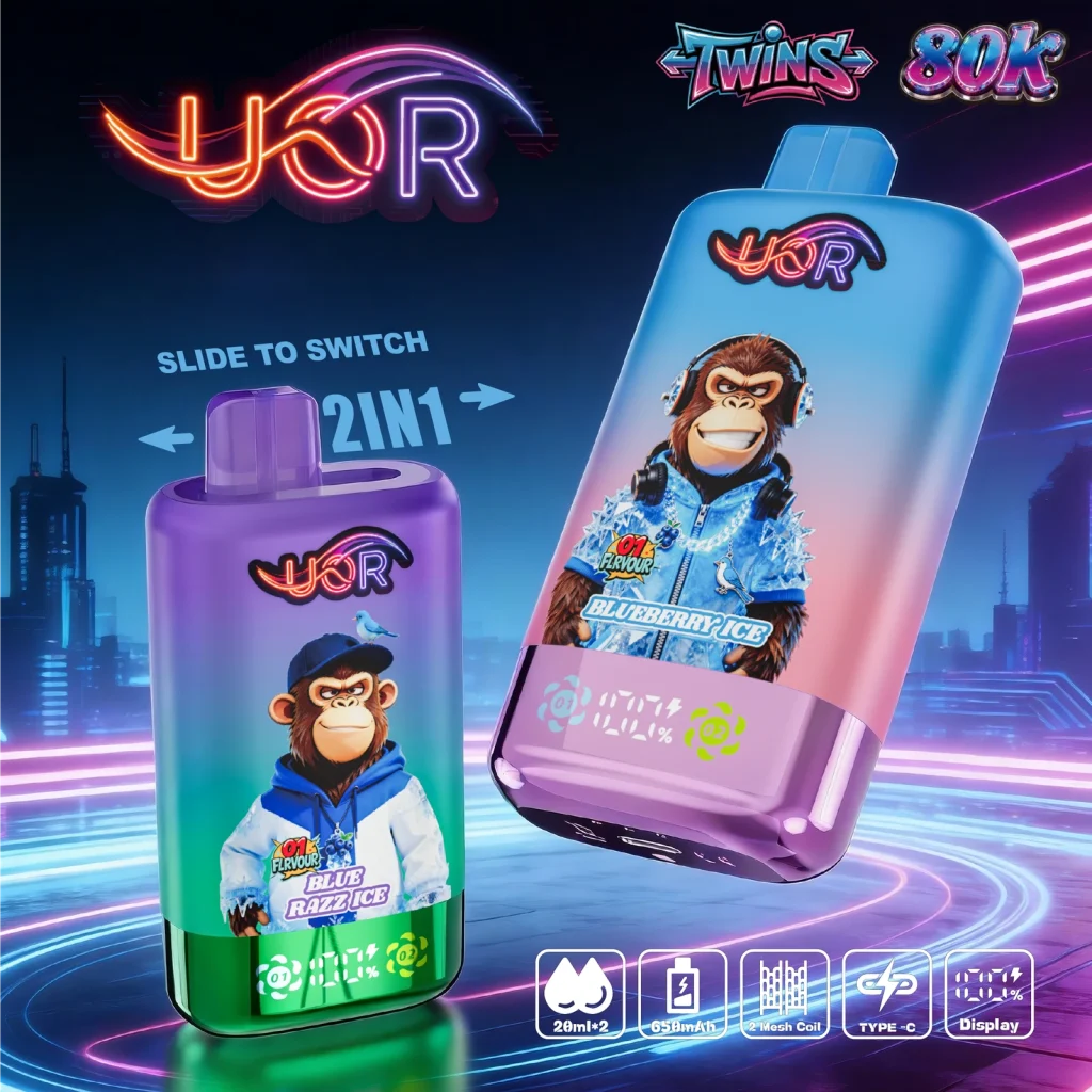 UOR Twins 80K disposable vape product image