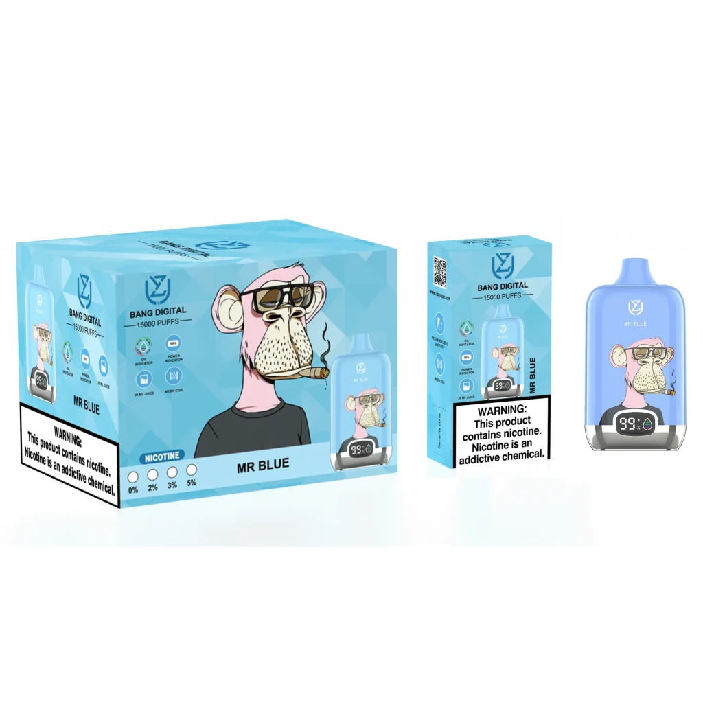 Mr Blue disposable vape flavor