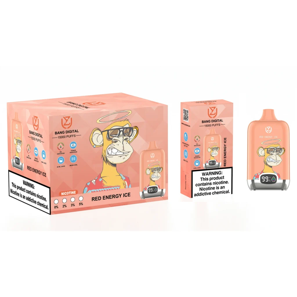 Red Energy Ice disposable vape flavor