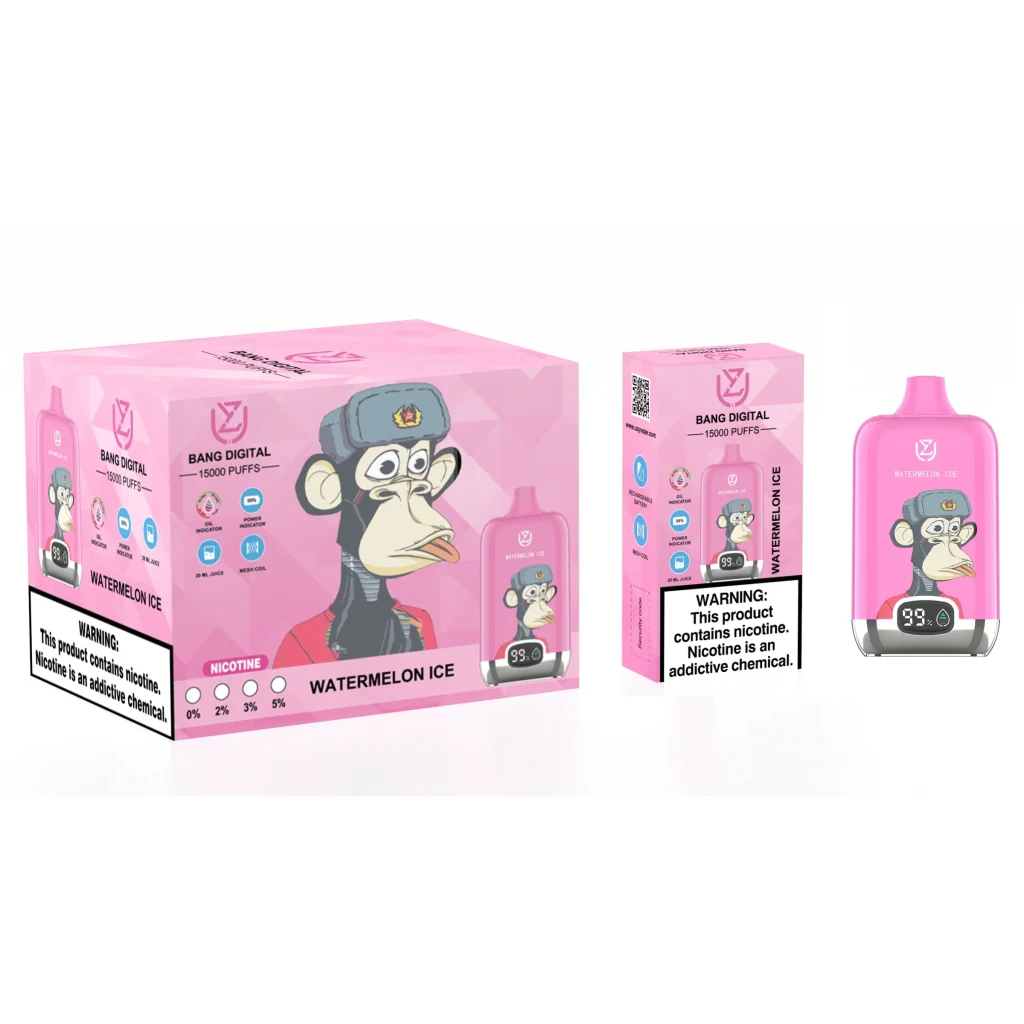 Watermelon Ice disposable vape flavor