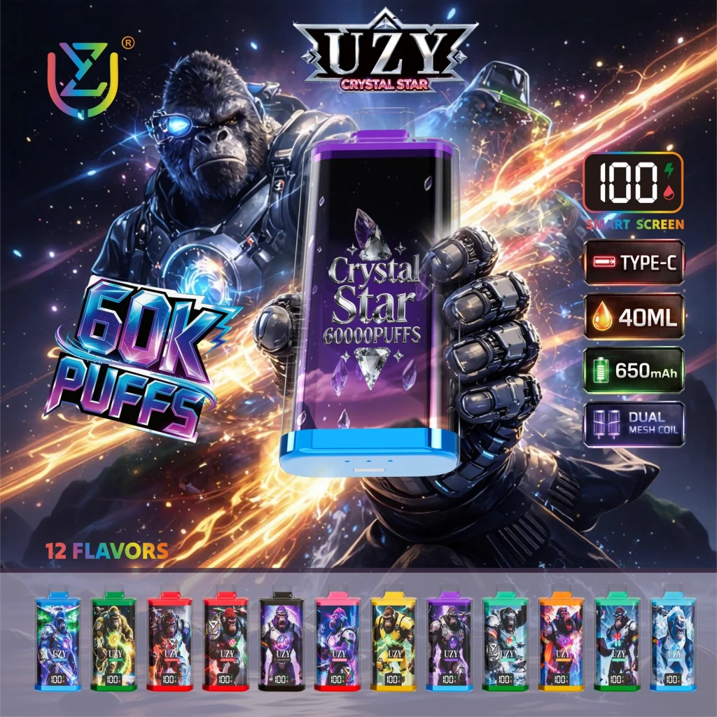 UZY Crystal Star 60K disposable vape product image