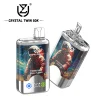 uzy crystal twin 50k Blueberry On Ice &Summer Peach Ice flavor