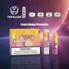 Peach Mango Pineapple disposable vape flavor