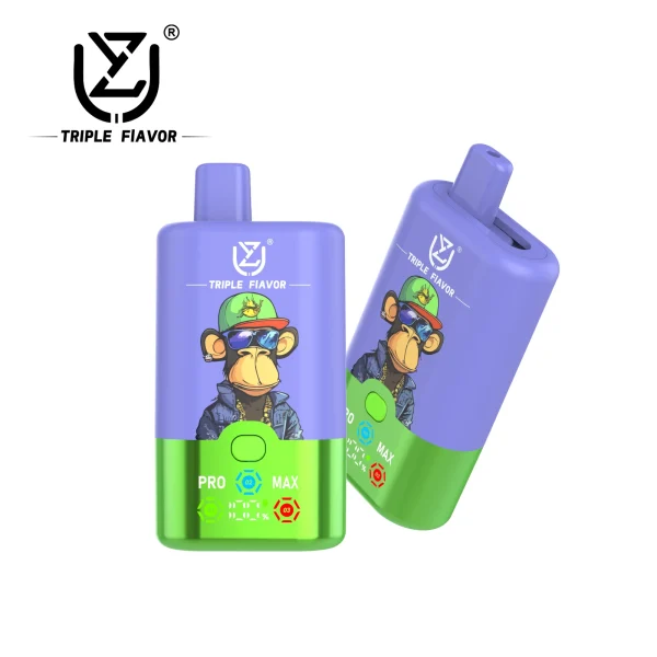 UZY Triple Flavor 60K 3 in 1 Kiwi Passion Fruit Guava /Blueberry Ice /Peach Mango flavor