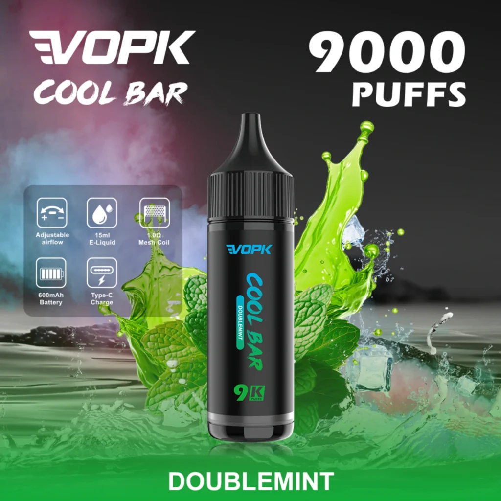 VOPK Cool Bar 9000 Double Mint flavor