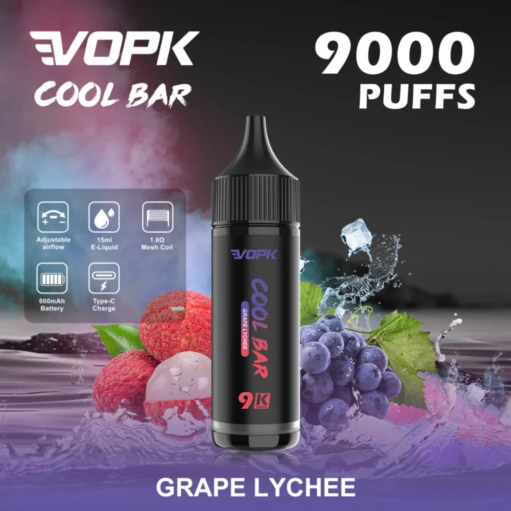 Grape Lychee disposable vape flavor
