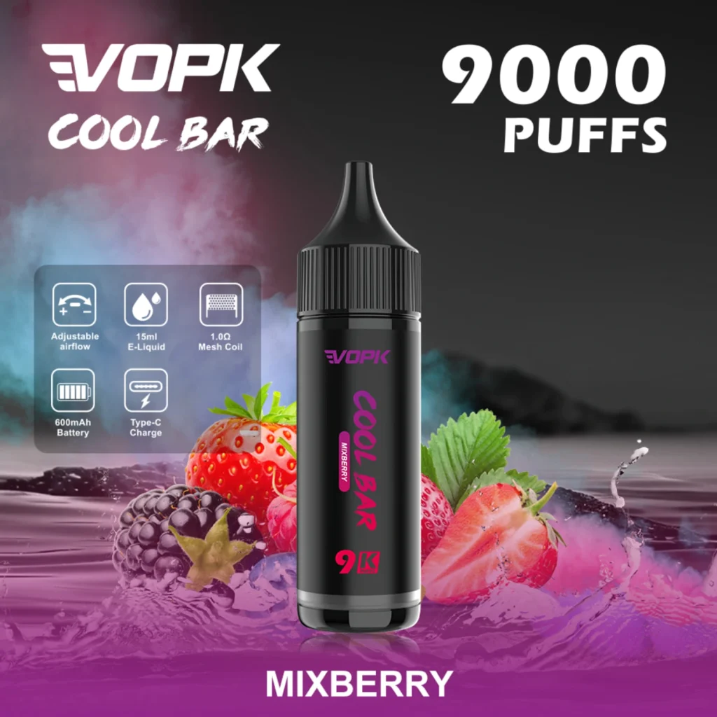 Mixed Berries disposable vape flavor