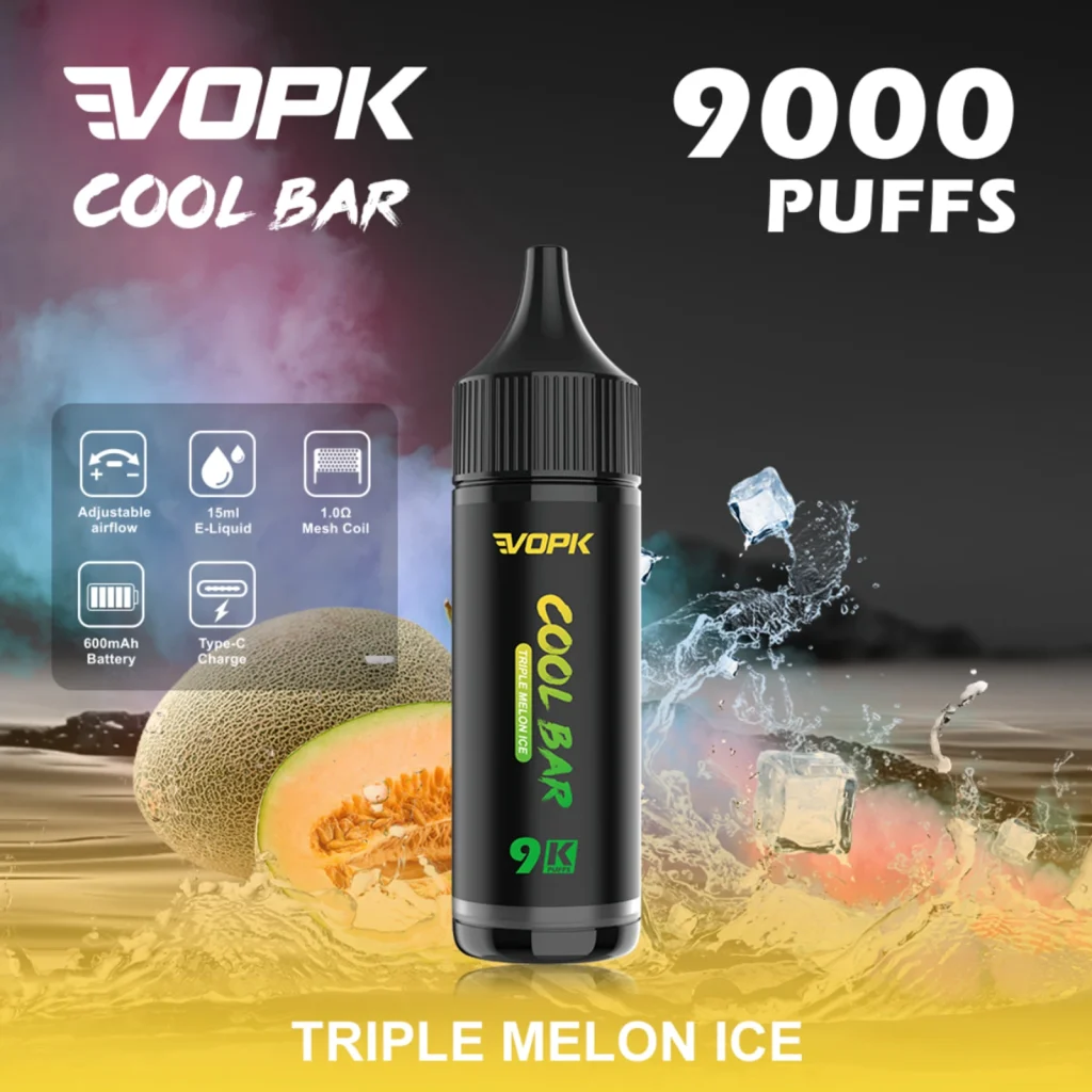 VOPK Cool Bar 9000 Triple Melon flavor
