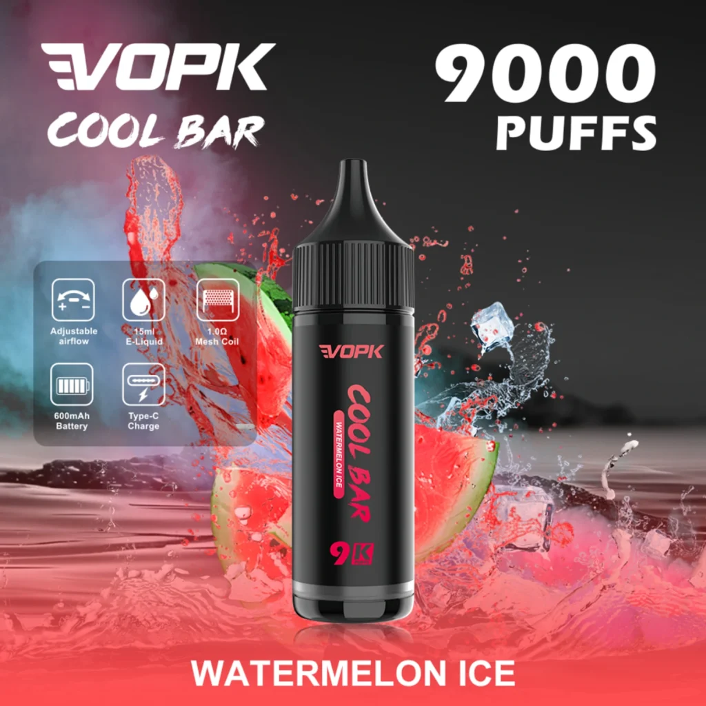 Watermelon Ice disposable vape flavor