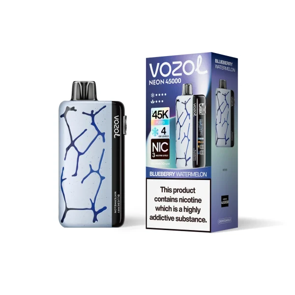 vozol neon 45k Blueberry Watermelon flavor