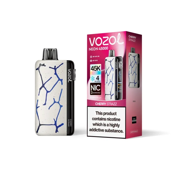 vozol neon 45k Cherry Strazz flavor