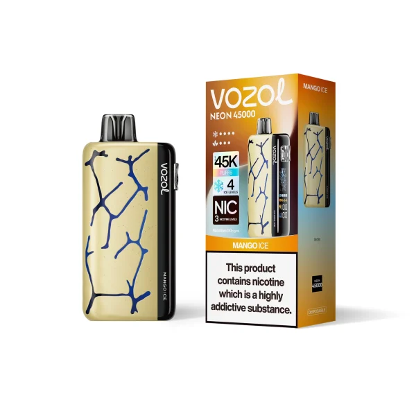 Mango Ice disposable vape flavor