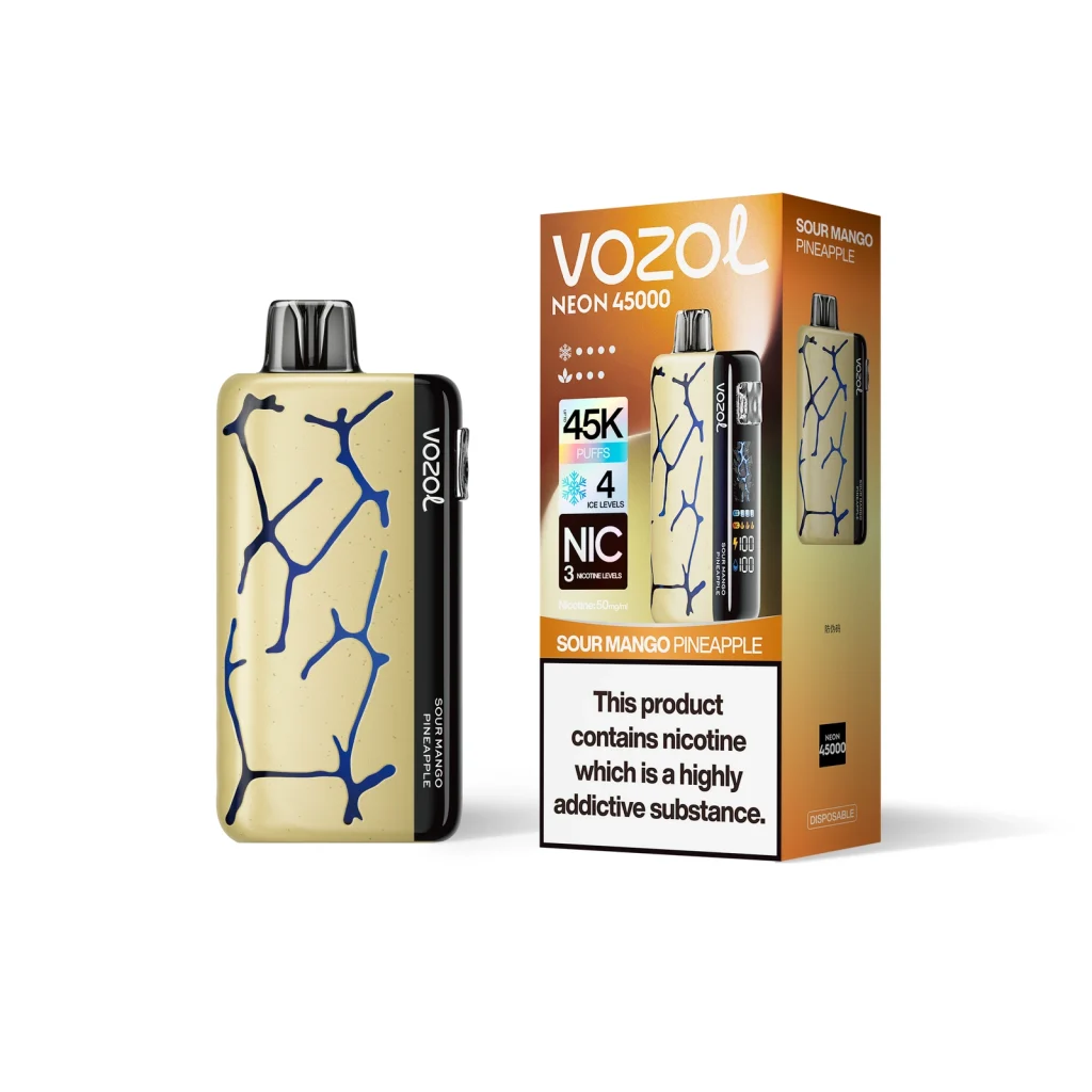 Sour Mango Pineapple disposable vape flavor