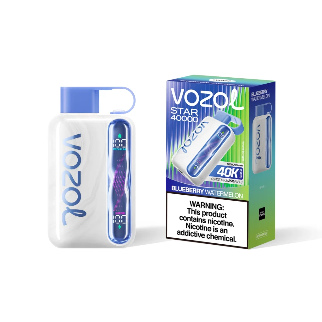 vozol star 40k Blueberry Watermelon flavor