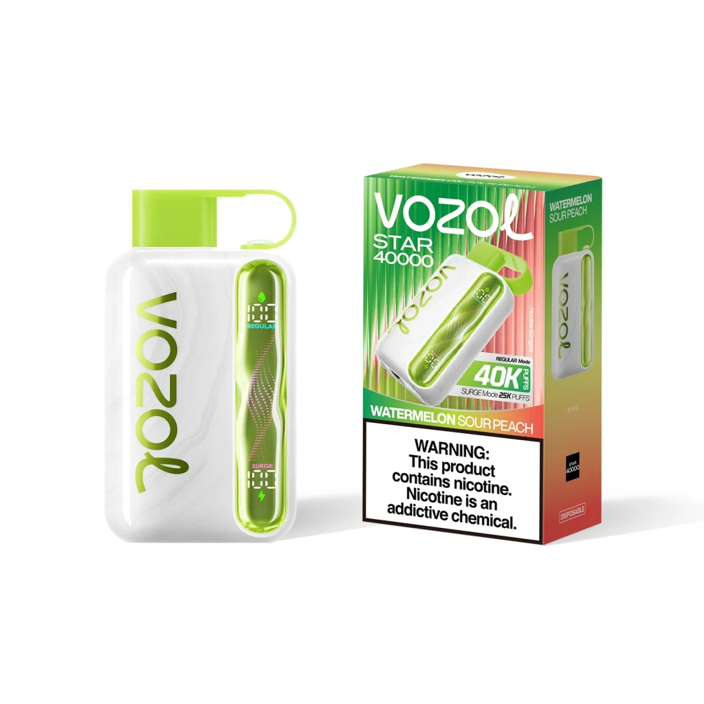 Watermelon Sour Peach disposable vape flavor
