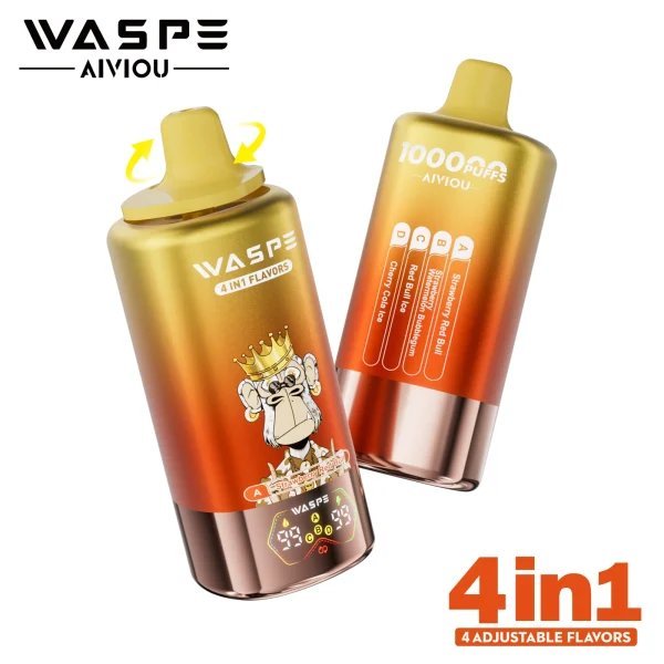 Grape Ice & Strawberry Kiwi & Strawberry Raspberry Cherry & Black Knight disposable vape flavor
