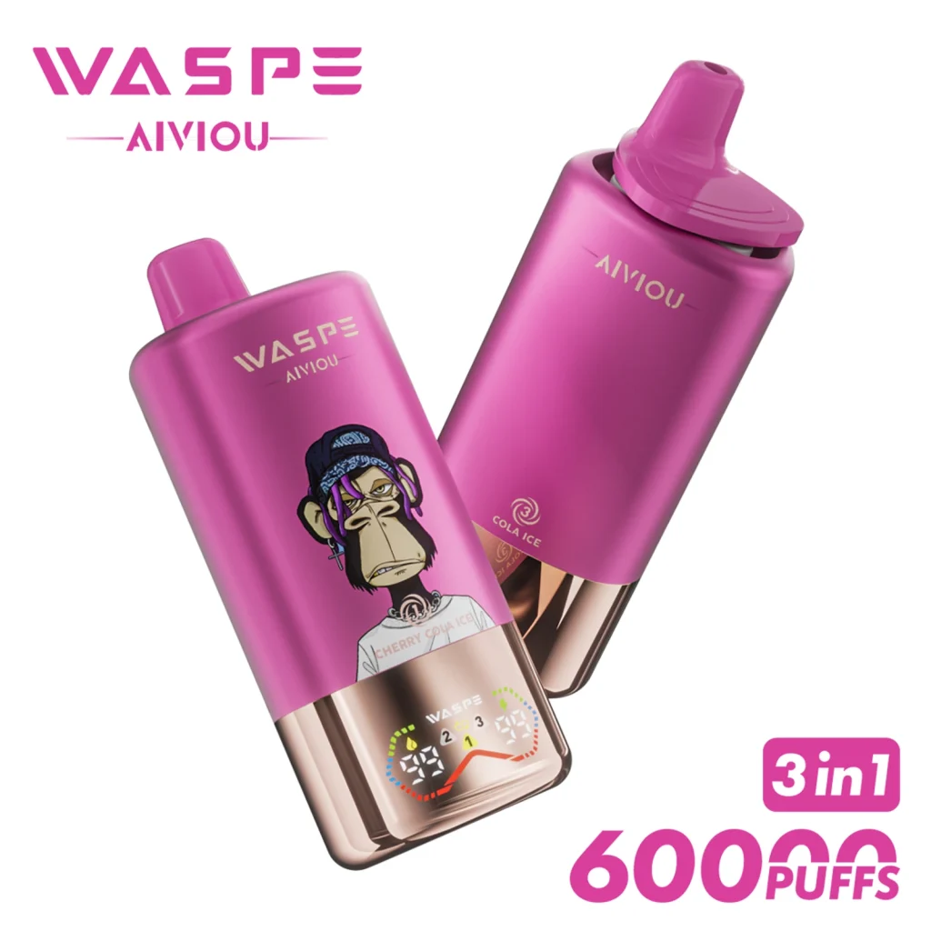 Cherry Cola Ice & Strawberry Cola & Cola Ice disposable vape flavor