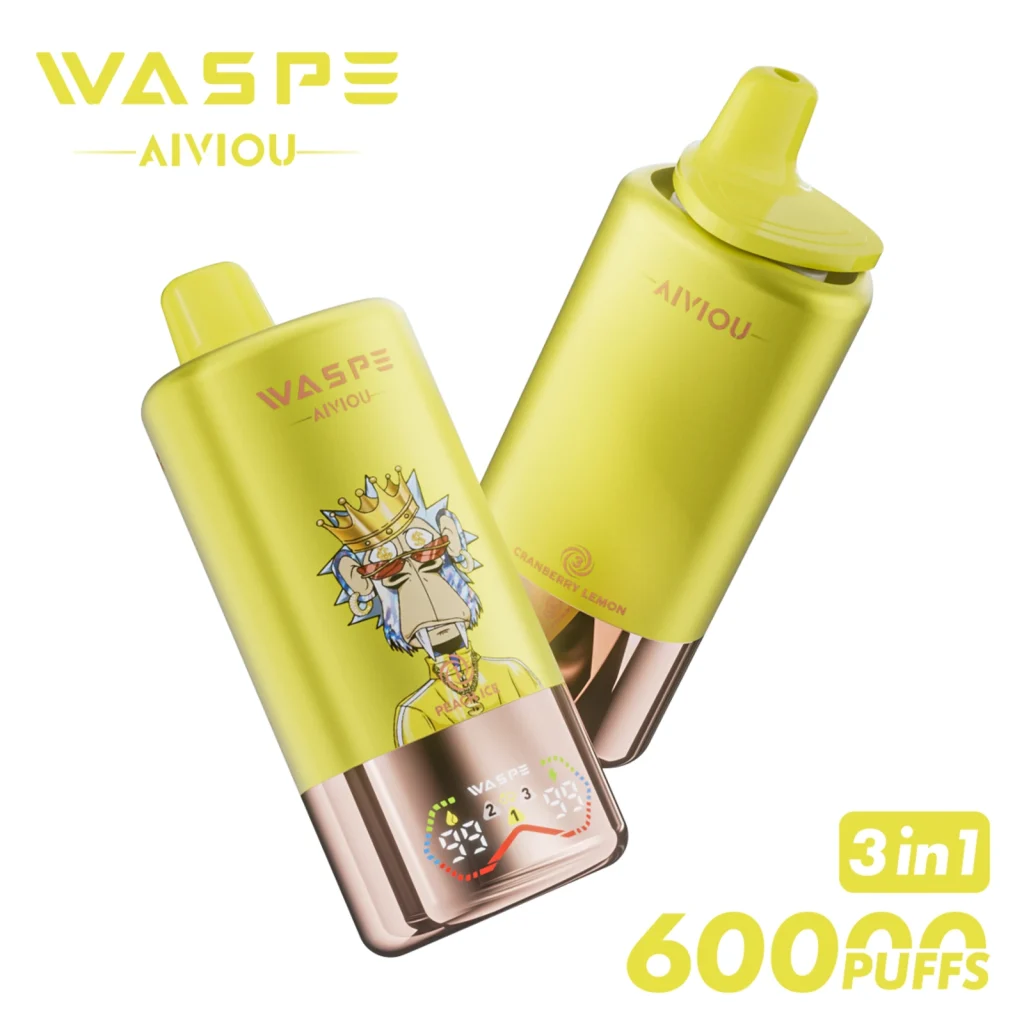 Peach Ice & Pineapple Mango Peach & Cranberry Lemon disposable vape flavor