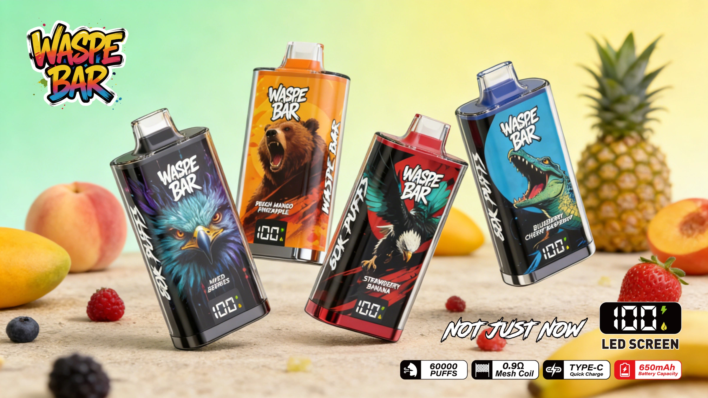 WASPE Bar 60000 disposable vape promotional image