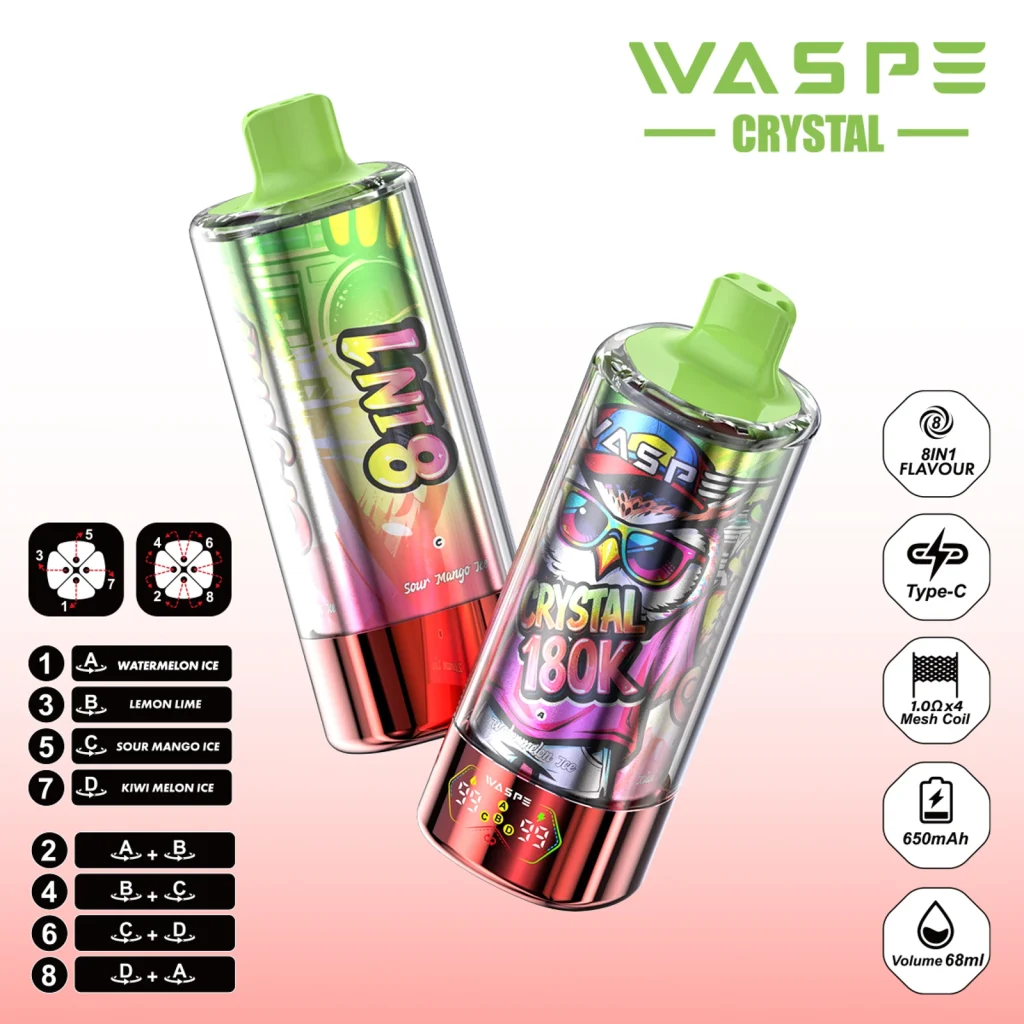 Lemon Lime disposable vape flavor