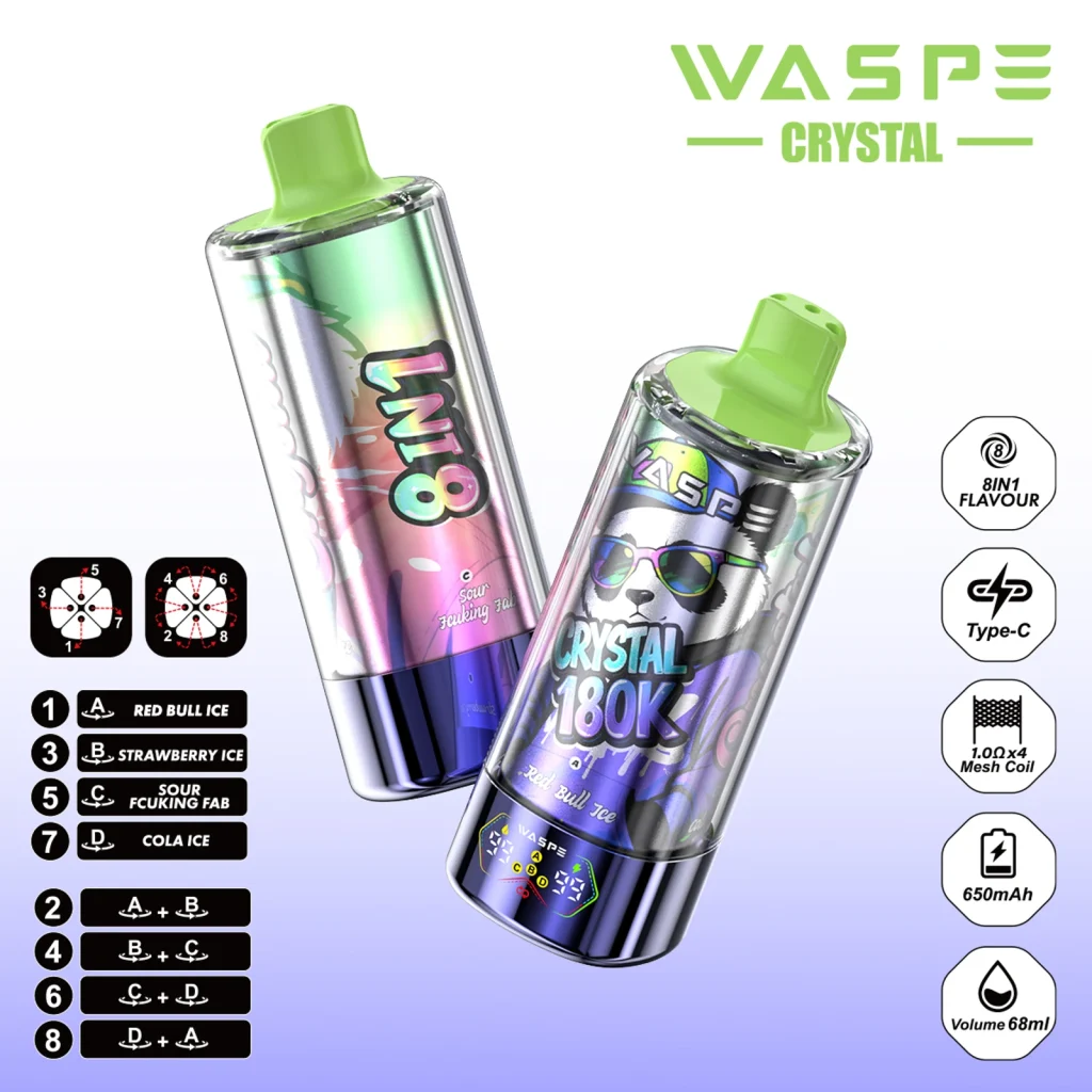 Mixed Berries & Lemon Lime & Blueberry Raspberry & Green Apple disposable vape flavor