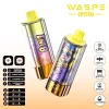 WASPE Crystal 180K 8 in 1 Watermelon Ice & Lemon Lime & Sour Mango Ice & Kiwi Melon Ice flavor