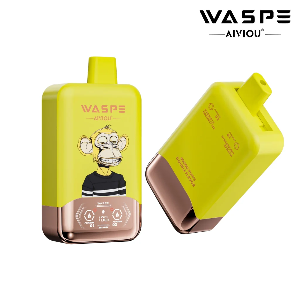 Strawberry Banana & Pineapple Coconut Ice disposable vape flavor