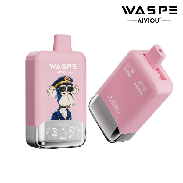 WASPE Double Flavor 40000 Strawberry Watermelon & Blueberry Raspberry flavor
