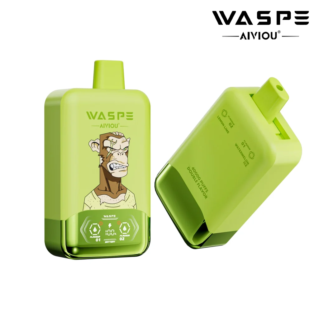 WASPE Double Flavor 40000 Watermelon Ice & Lemon Lime flavor